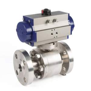 Pneumatic stainless steel ball valve