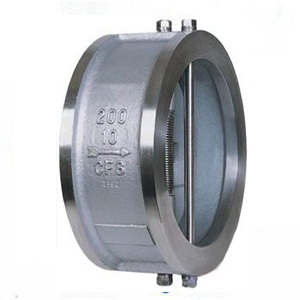 H76H Double disc check valve