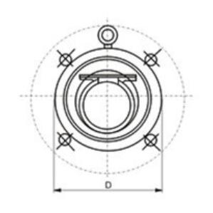 H74H wafer swing check valve