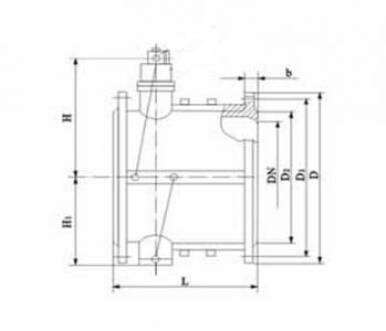 HH49X slow closing check valve