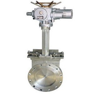 PZ973H PZ973F Electric knife gate valve