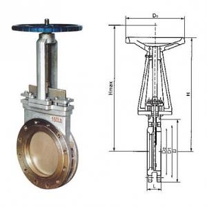 PZ73H Manual knife gate valve