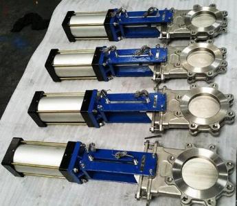 PZ673H Pneumatic knife gate valve