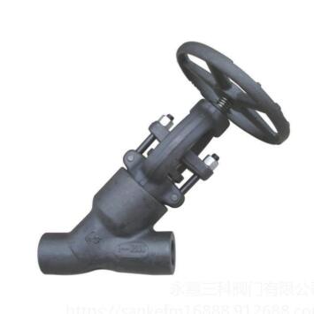 Y pattern pressure seal bonnet globe valve