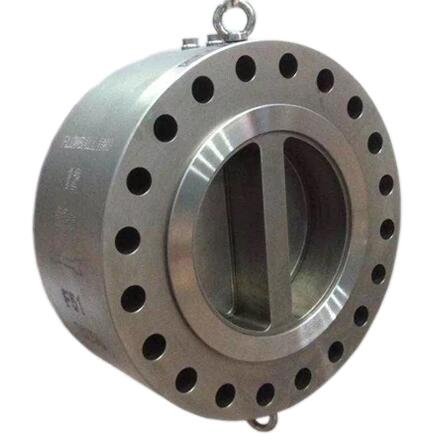 Lug type dual plate check valve