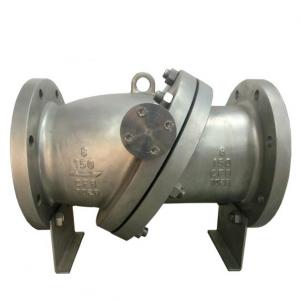 Flanged end tilting disc check valve