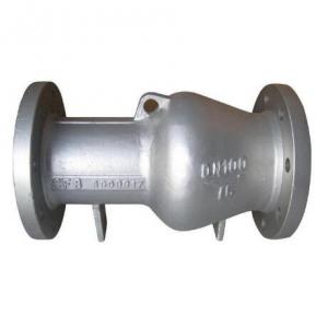 Nozzle type non slam check valve