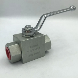 3000 PSI Threaded hydraulic ball valve