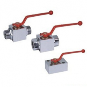 Hydraulic oil ball valve high pressure