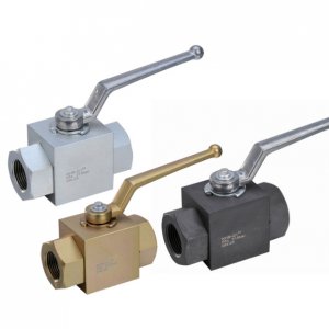 Hydraulic oil ball valve high pressure