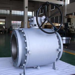 Cast steel 20 Inch trunnion ball valve