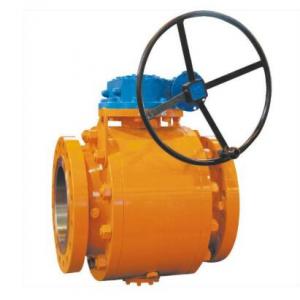 600LB Cast steel trunnion ball valve