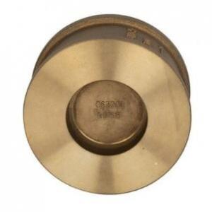 Aluminum bronze wafer lift check valve