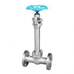 Extended stem cryogenic gate valve