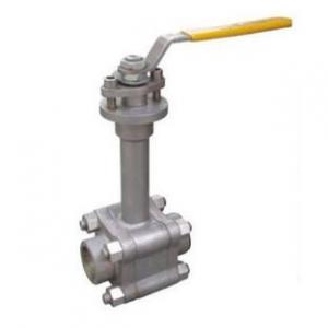 Forged steel cryogenic ball valve