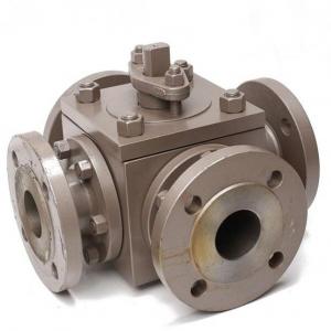 X double L 4 way ball valve