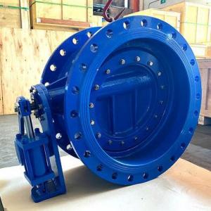 Butterfly Check Valve with Hydraulic Counter Weight