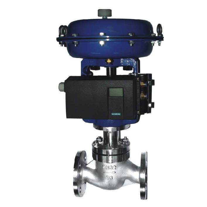 Pneumatic stainless steel control valve