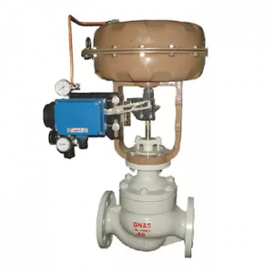 Pneumatic actuated globe control valve