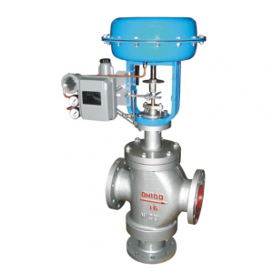 Three way pneumatic control valve