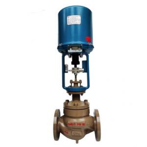 Two way electric actuator control valve