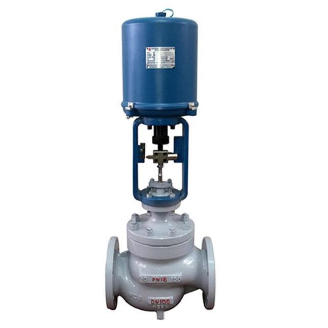 Motorized two way control valve
