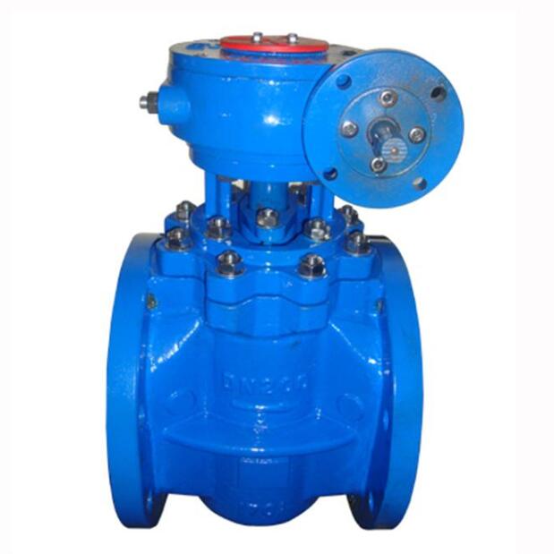 Ductile iron eccentric plug valve