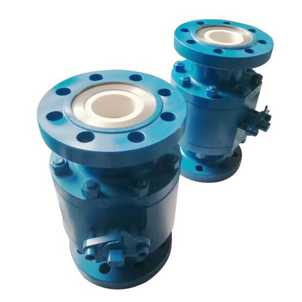 China ceramic lined ball valve factory