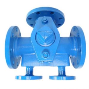 3 Way jacketed plug valve