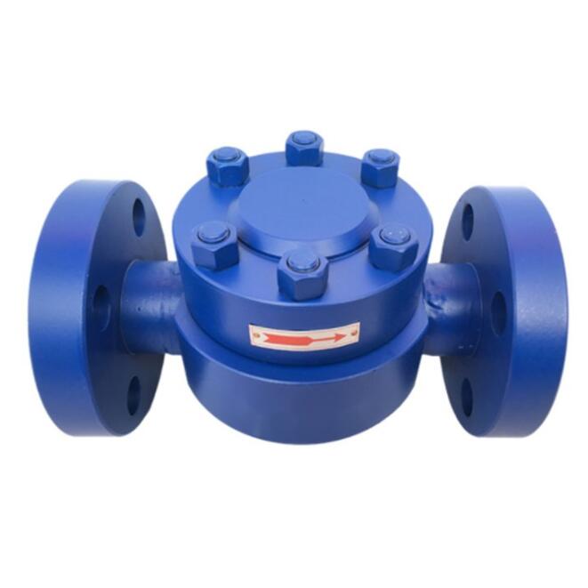 High pressure disc steam trap