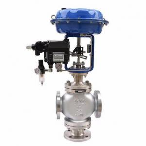 Three way pneumatic control valve