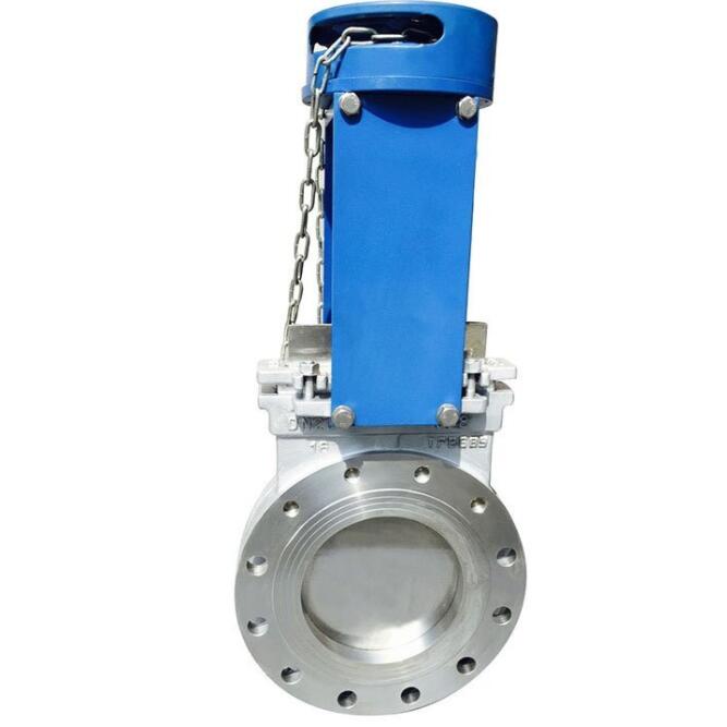 High temperature knife gate valve