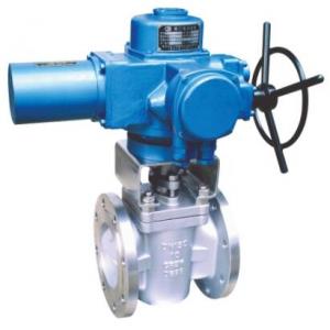 Electric actuated plug valve