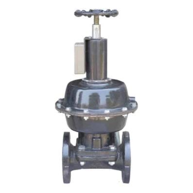 Air actuated pneumatic diaphragm valve