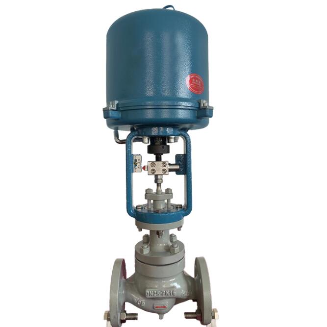 Electric actuator flow control valve