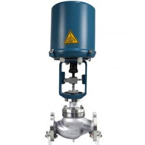 Two way electric actuator control valve