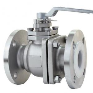 China PTFE lined ball valve supplier