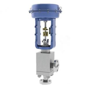 High pressure angle control valve