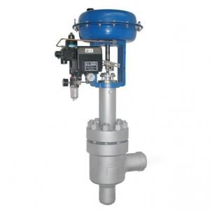 High pressure angle control valve