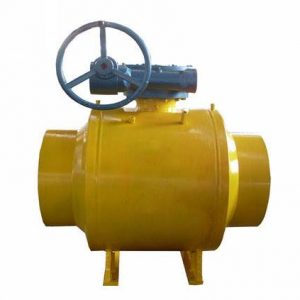 Full welded ball valve