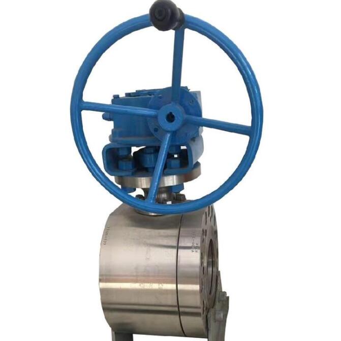 Split body wafer type ball valve