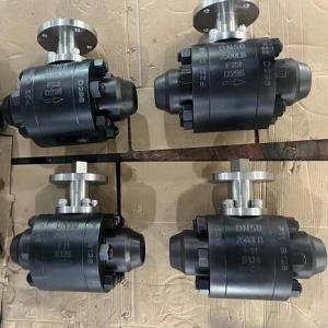 A182 F11 F22 Metal seated ball valve