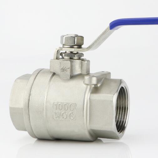 2 Piece threaded 1000 WOG ball valve