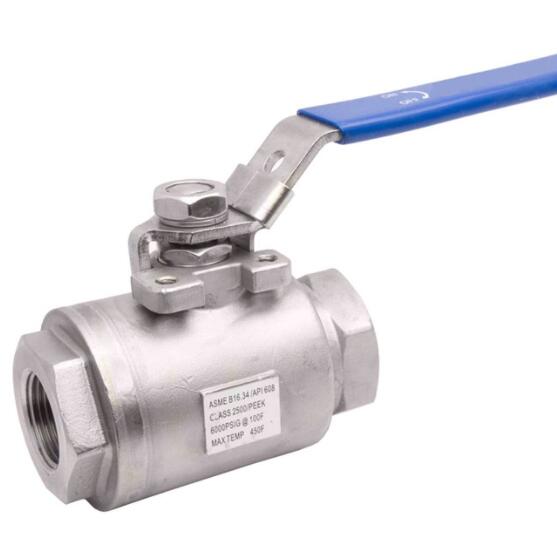 China 6000 PSI WOG ball valve