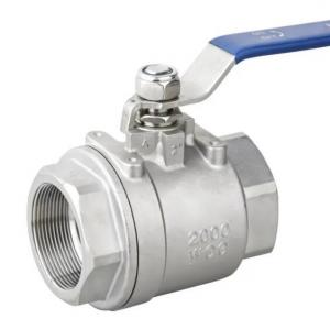 2 PC threaded 2000 WOG ball valve