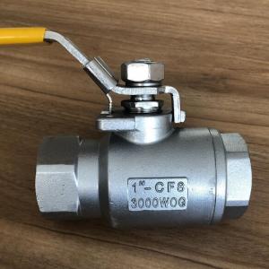 304SS 316SS 3000 PSI NPT ball valve