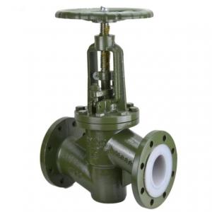 PFA PTFE Lined globe valve manufacturer