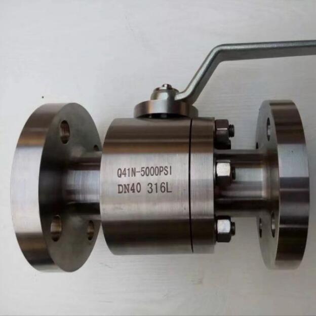 Flanged 5000 PSI High Pressure Ball Valve