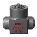 Forged pressure seal swing check valve