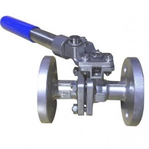Spring return handle ball valve